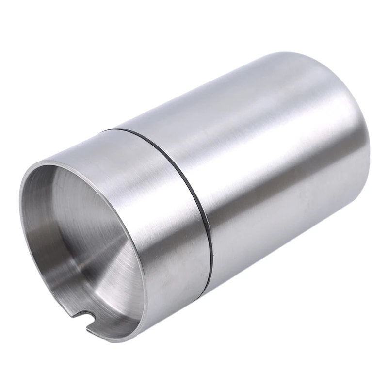 

Stainless Steel Car Ashtray Smokeless Auto Cigarette Ashtray Ash Holder Creative Windproof Business Gift Car Car With Lid Ashtra