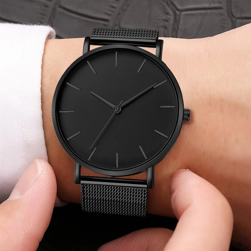 

2020 Ultra-thin Rose Gold Watch Minimalist Mesh Women Watch montre femme Watches Zegarek Damski Watch Relojes Para Mujer Reloj