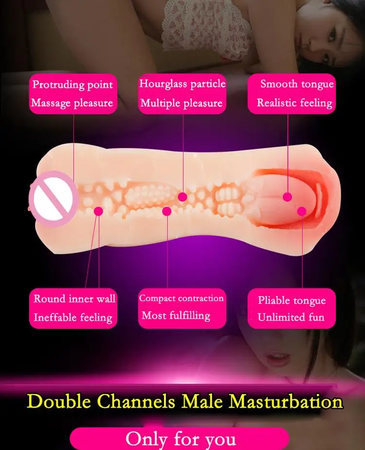 Карманная силиконовая искусственная вагина 4D Реалистичная Глубокая глотка