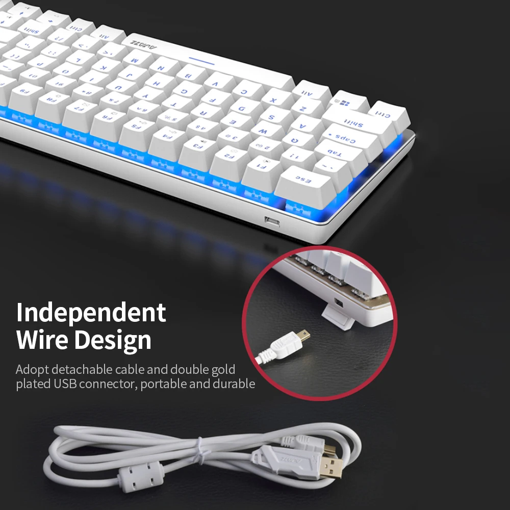 Клавиатура AJAZZ AK33 Механическая проводная 82 клавиши USB|Клавиатуры| |