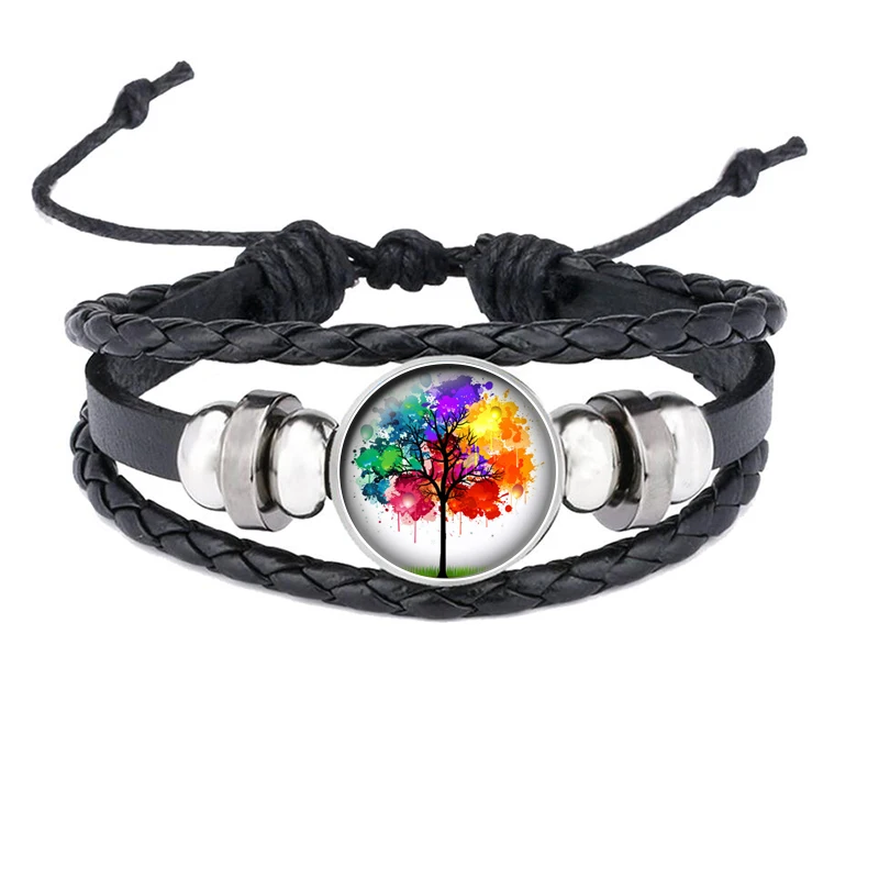 18 мм защелкивающиеся пуговицы 41 стиль стандартный браслет кожаный женский и