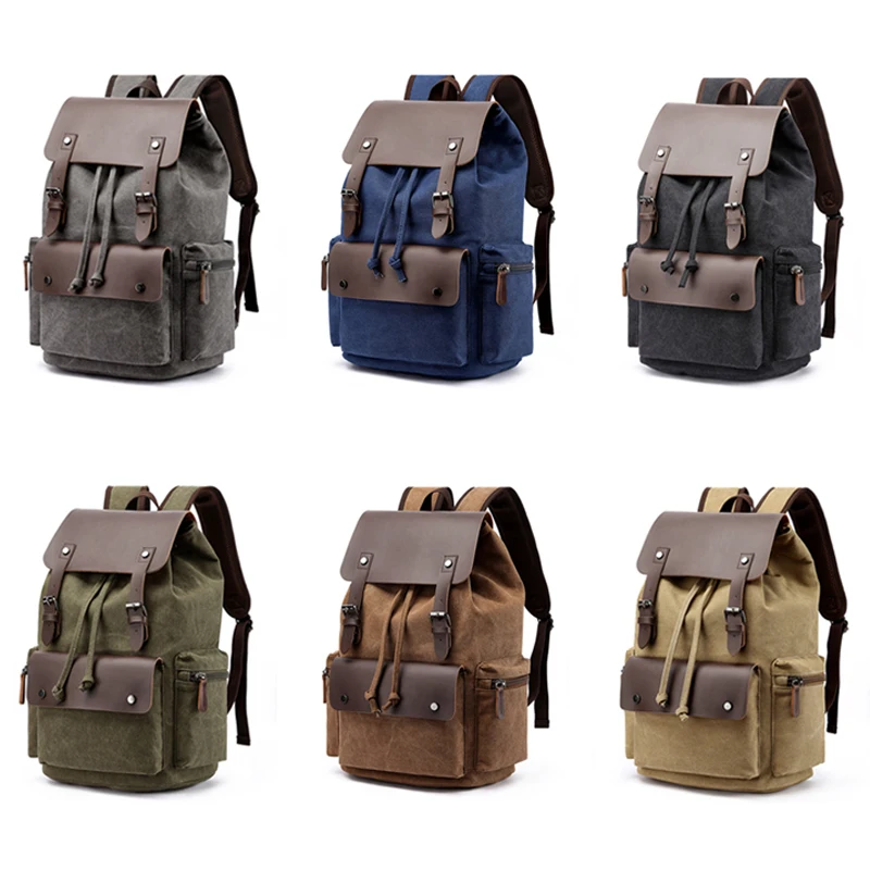 

Women Canvas Backpack Preppy Style School Lady Girl Student School Laptop Bag Backpacks Canvas Mochila Bolsas