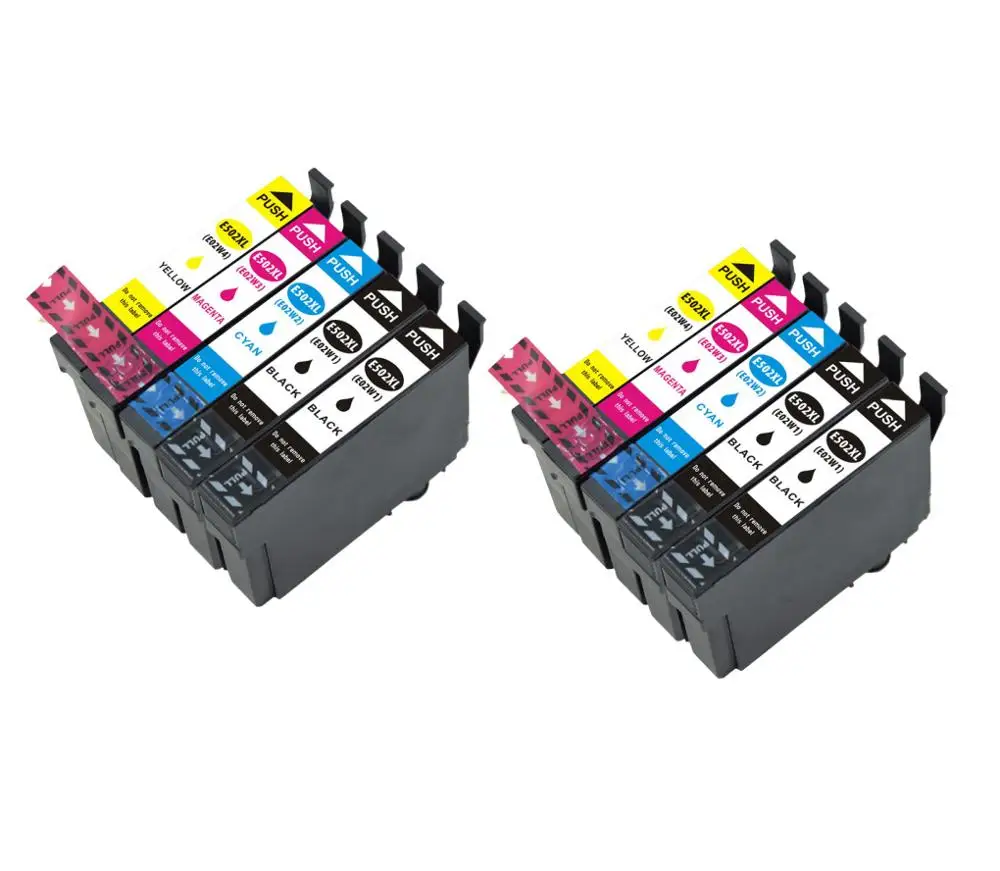 Совместимый чернильный картридж 10PK E502XL T502XL для Epson Бытовая фотография/фотография