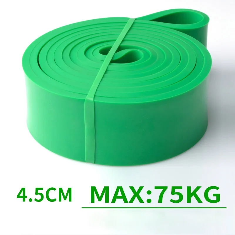 1pc green bands 208 см фитнес подтягивающие ленты, резинки, сверхпрочные эластичные ленты для йоги, петля, расширитель для тренировок, спорта - Цвет: 1pc green bands