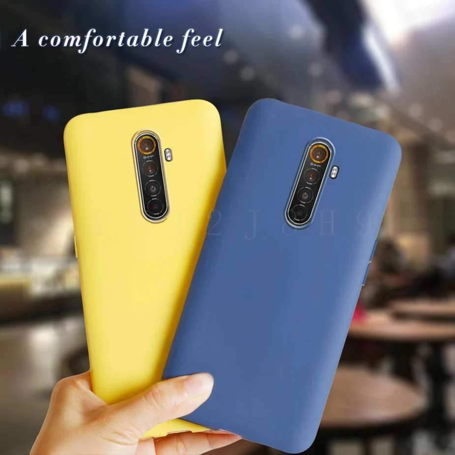 Чехол для OPPO Realme X2 Pro X 2 XT мягкий силиконовый матовый чехол из ТПУ задняя крышка