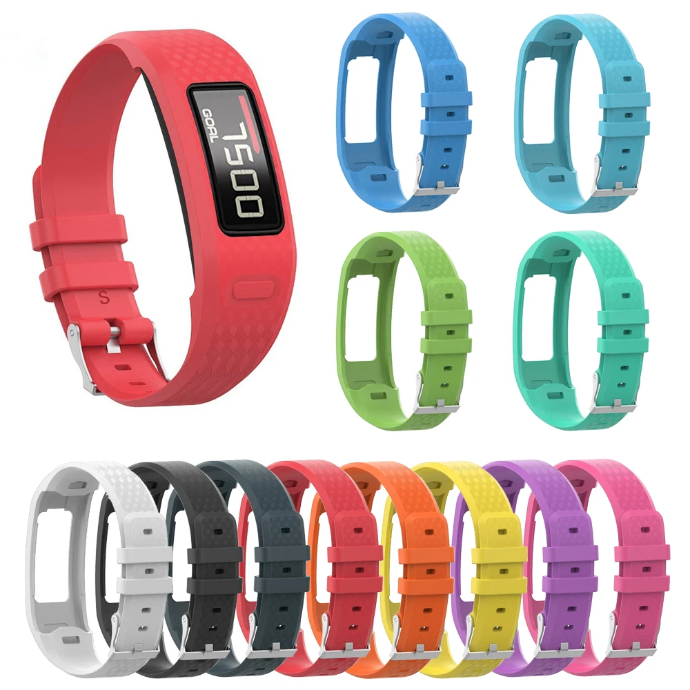 Ремешок силиконовый для Garmin Vivofit 1/Vivofit 2 сменный Браслет vivofit1 Vivofit2 размер