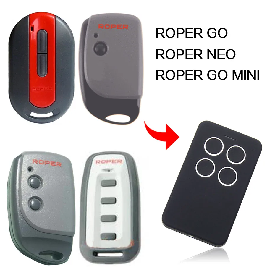 ROPER NEO GO мини пульт дистанционного управления 433 МГц 868 ворота гаражные двери