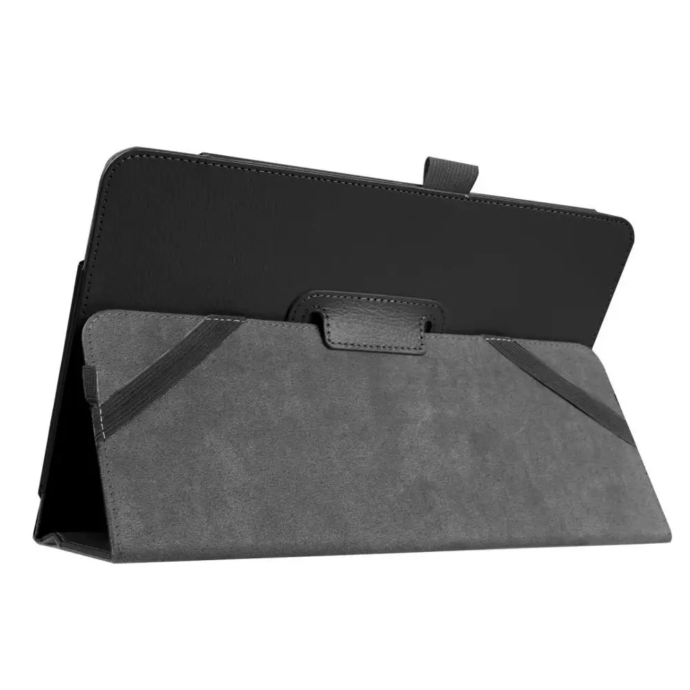 

3in1 Luxury Folio Stand Leather Case Tablet Business Smart Cover +1x Film +1x Stylus for Asus Transformer Book T101HA 10.1 inch