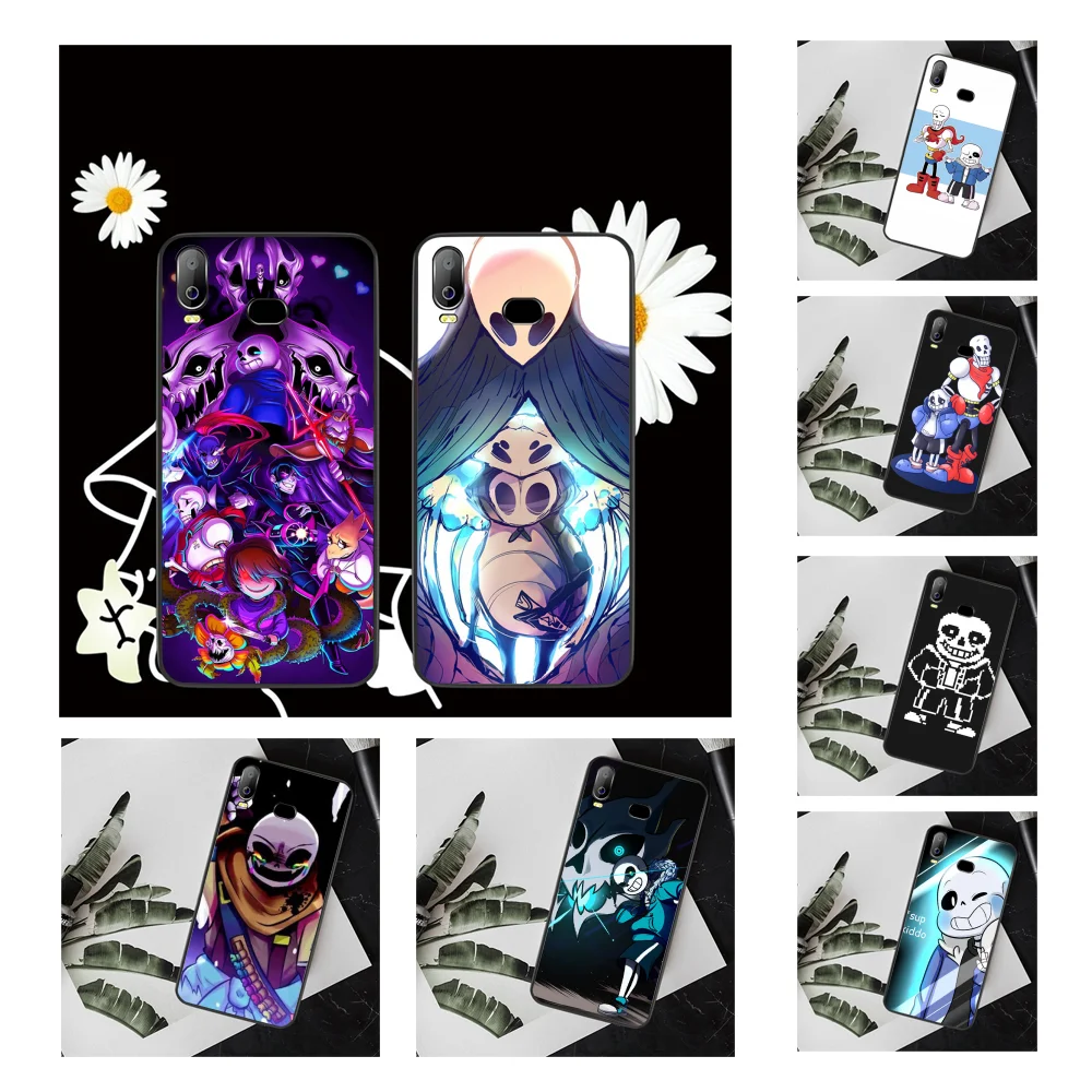 Мягкий черный чехол для телефона NBDRUICAI Undertale Sans and his puns Game Samsung A10 A20 A30 A40 A50 A70 A71 A51 A6 A8