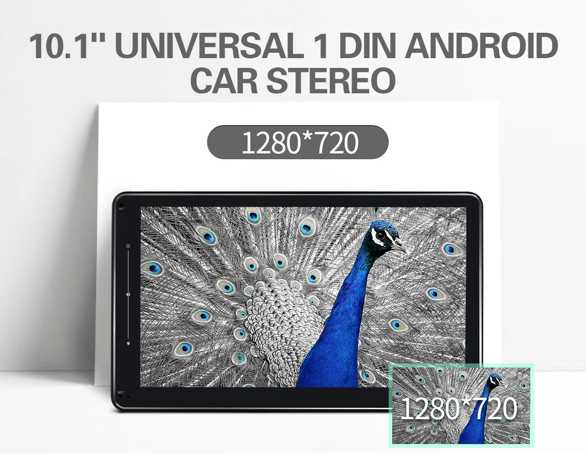 1" головное устройство Универсальный Android 8,1 автомобильный стерео радио HD 1280*720 2 ГБ+ 32 Гб один Din gps навигация без DVD плеер встроенный DSP