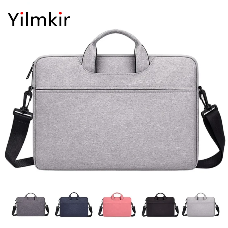Деловая сумка унисекс для ноутбука Xiaomi Lenovo Apple Macbook Pro Air Повседневная дорожная