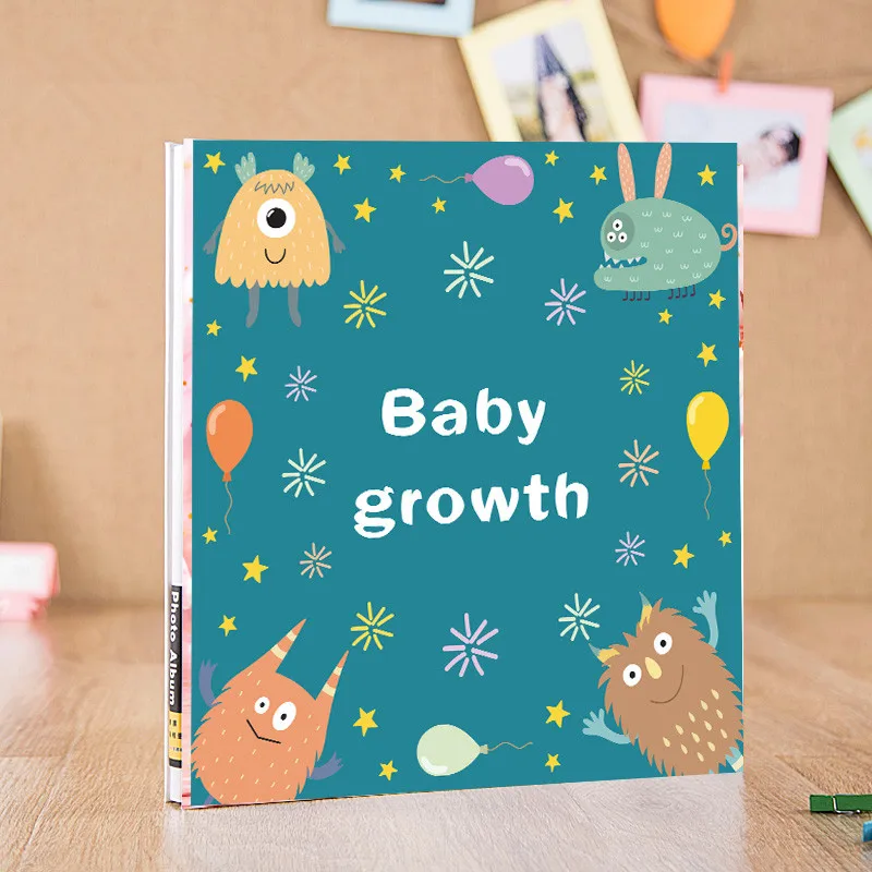 Детский фотоальбом воспоминания держатель для фотокарт детский альбом