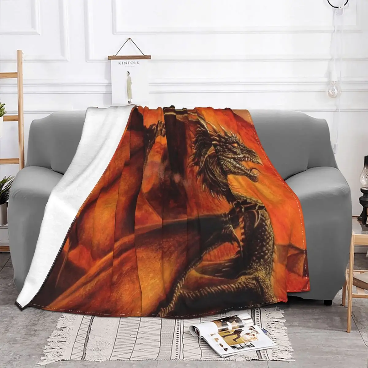 Фланелевые весенне-осенние многофункциональные теплые одеяла в виде летающих