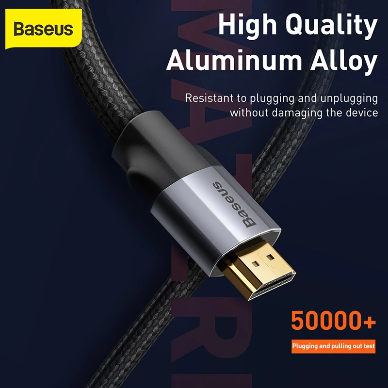 Кабель разветвитель Baseus 4K HD для 2 0 60HZ HDMI кабель переключатель телевизора проектор