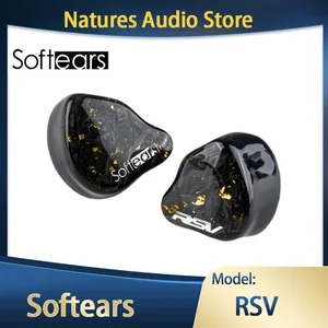 Softears RSV RS5 HIFI Earphones DJ 5BA IEM Reference Sound Five Series In-Ear Monitor Earbuds