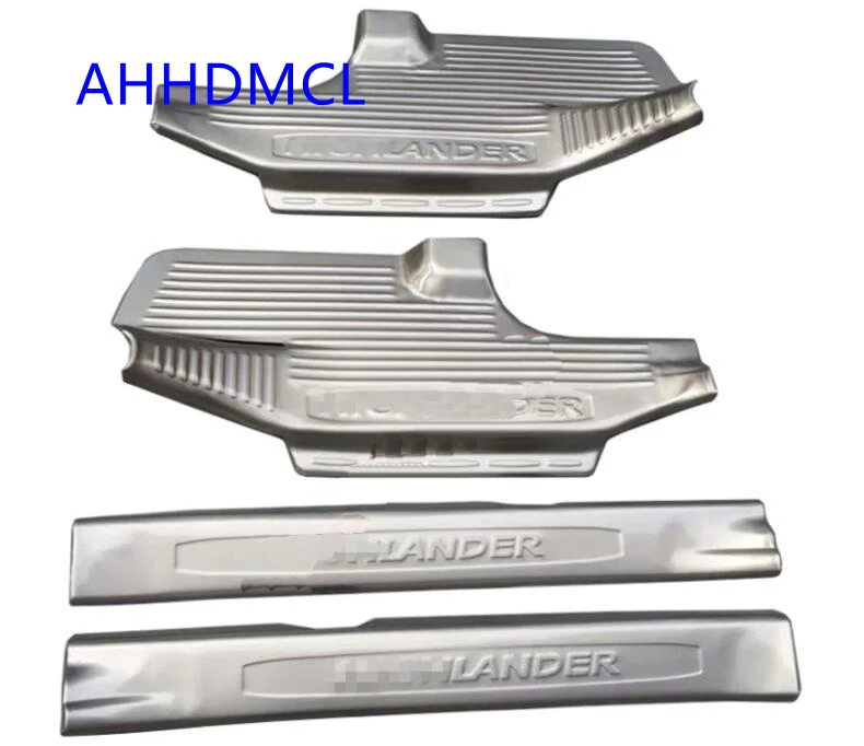 Автомобильная Входная полоса для порогового порога двери Highlander 2009 2010 2011 2012 2013 2014