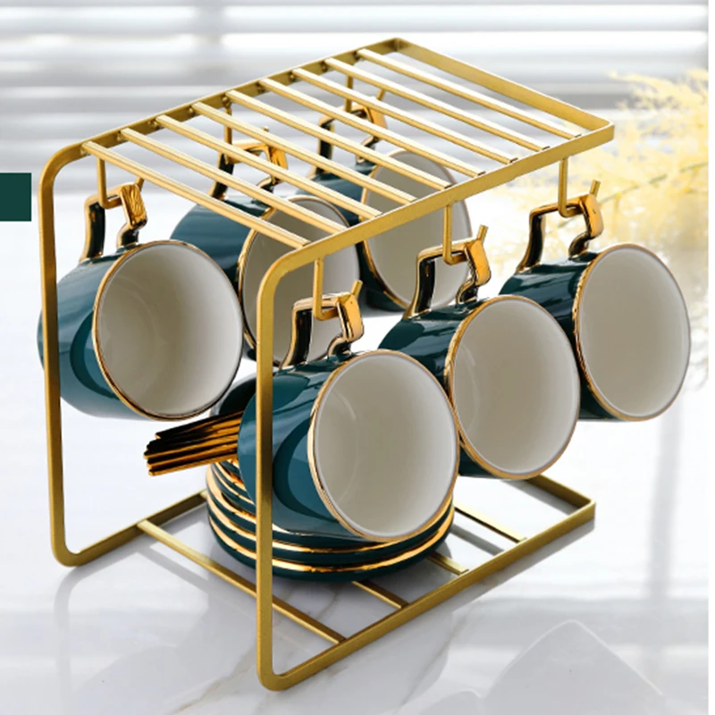 Дорожный чайник кофейная чашка 200 мл дизайнерская керамическая винтажная чайная