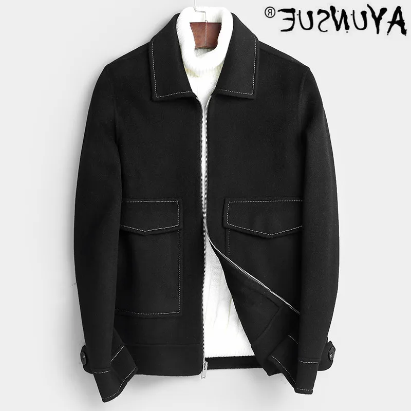 

Men's wool jacket, manual double-sided jacket, 91z9901 kj2252, spring and Autumn