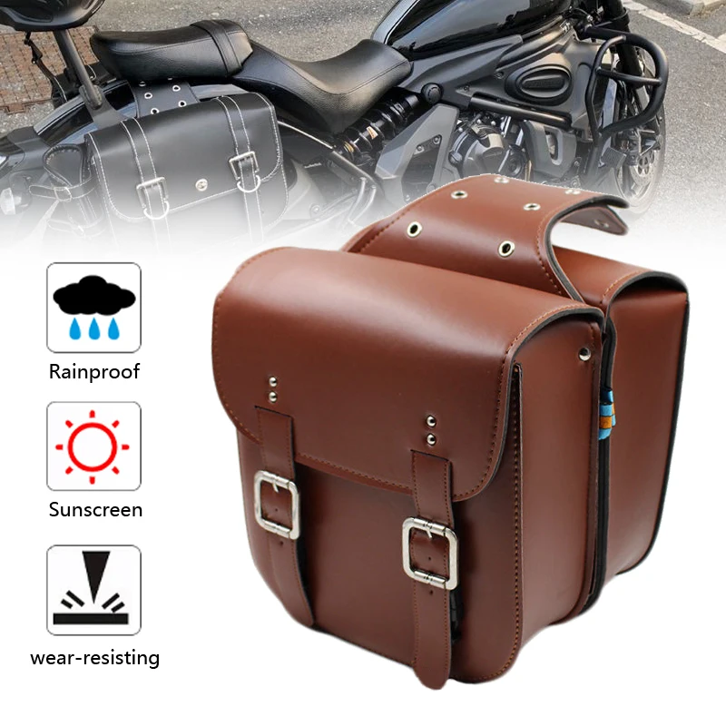 Сумка-седло для мотоцикла Mofaner боковые сумки большой емкости инструмент хранения