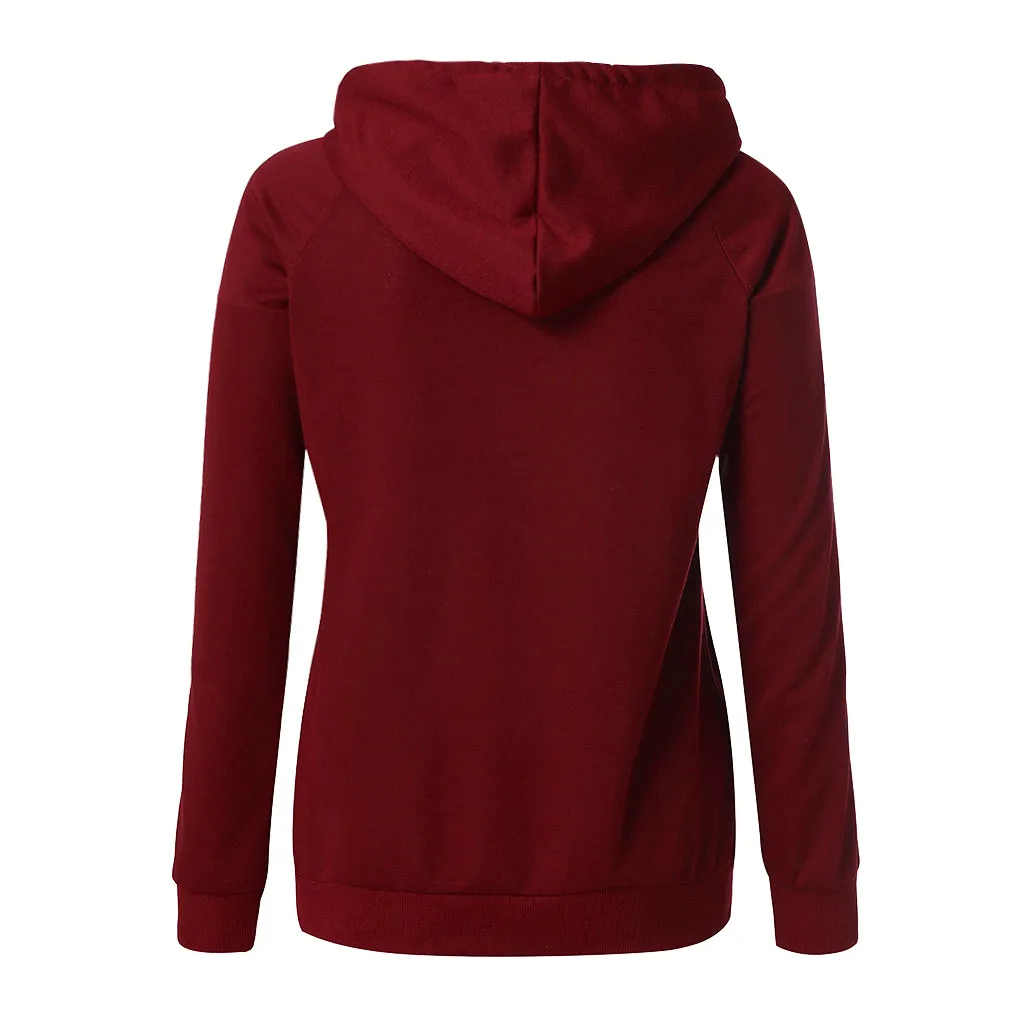 Осенний свитер для женщин с милым животным принтом пуловер карманами высокое