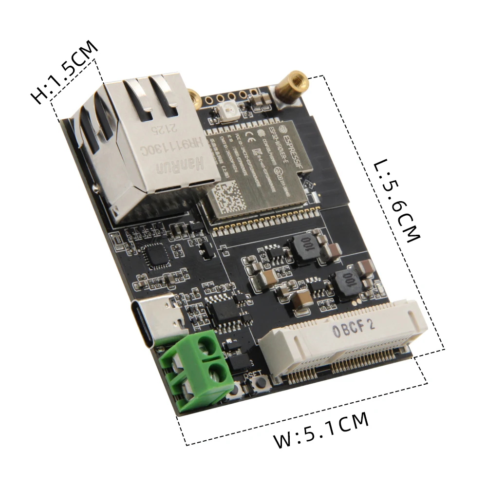LILYGO®TTGO T-Интернет-COM ESP32 плата Ethernet для стандартного Интернета интерн |