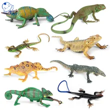 Simulatie Diermodel Halloween Decoratie Lastig Speelgoed Hagedis Koelbloedige Reptiel Pvc Dieren Actiefiguren Kinderen Geschenken