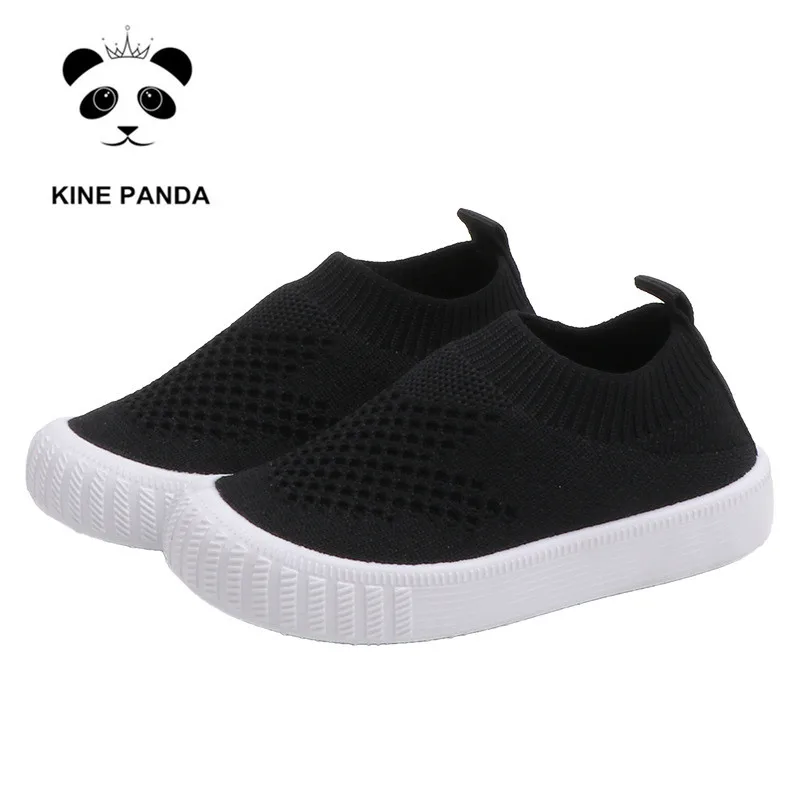 KINE PANDA/дышащая детская обувь для маленьких девочек и мальчиков; Детские повседневные кроссовки для мальчиков и девочек; кроссовки для бега; Возраст 1, 2, 3 года
