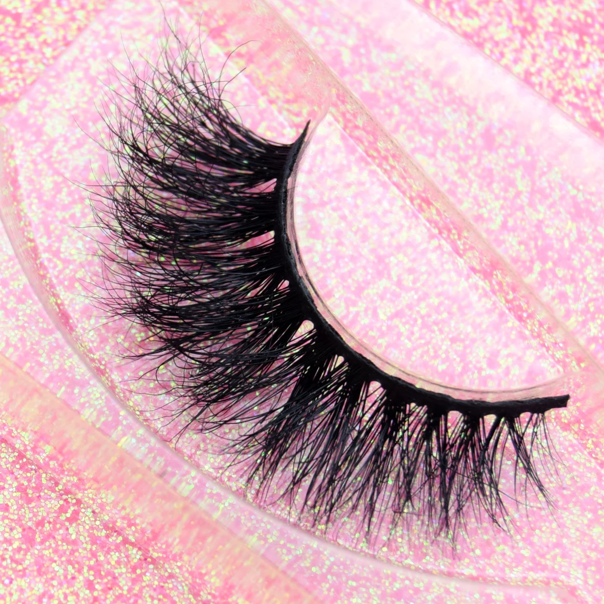 Норковые ресницы Visofree натуральные длинные 3d норковые накладные ручной работы