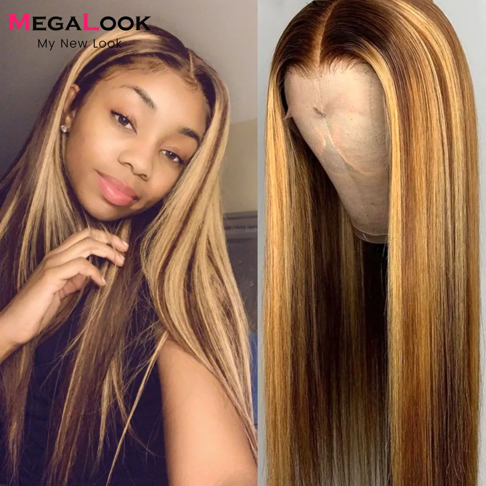 Синтетические волосы на кружеве парик Выделите парики из натуральных волос с