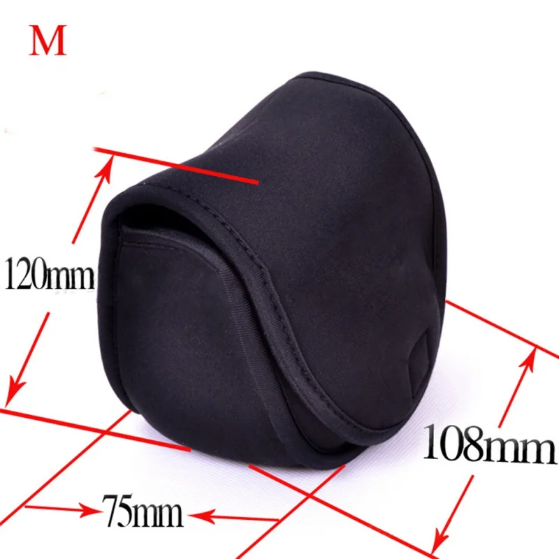

Fishing Bags Spinning Reel Pouch Baitcasting Protective Case Cover Holder Storage Portable Bag 2 Size M L