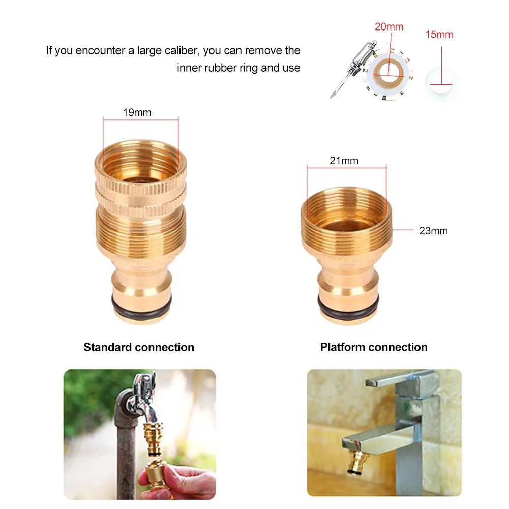 

Garden Hose 5-15M Retractable Watering Hose Set w/ High Pressure Nozzle Water Gun Head Multi-function Garden Watering Car Wash