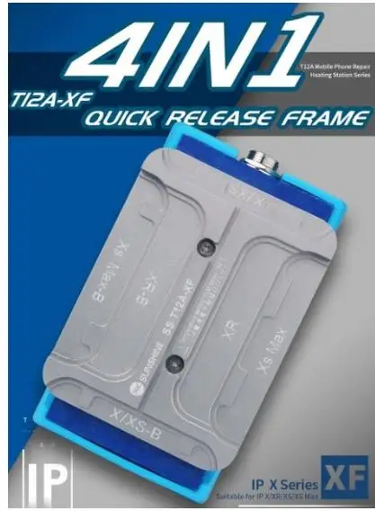 T12A-XF Handle Новейшая SS-T12A X3 для iPhone X XS XSMAX, материнская плата, слоистая, для лица, ID, с подогревом, разборка, платформа, процессор, средний уровень, основная плата - Цвет: T12A-XF Handle