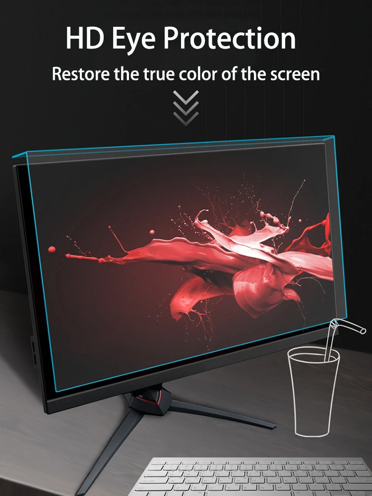 UDMA акриловая подвесная Защитная пленка для экрана монитора с защитой от