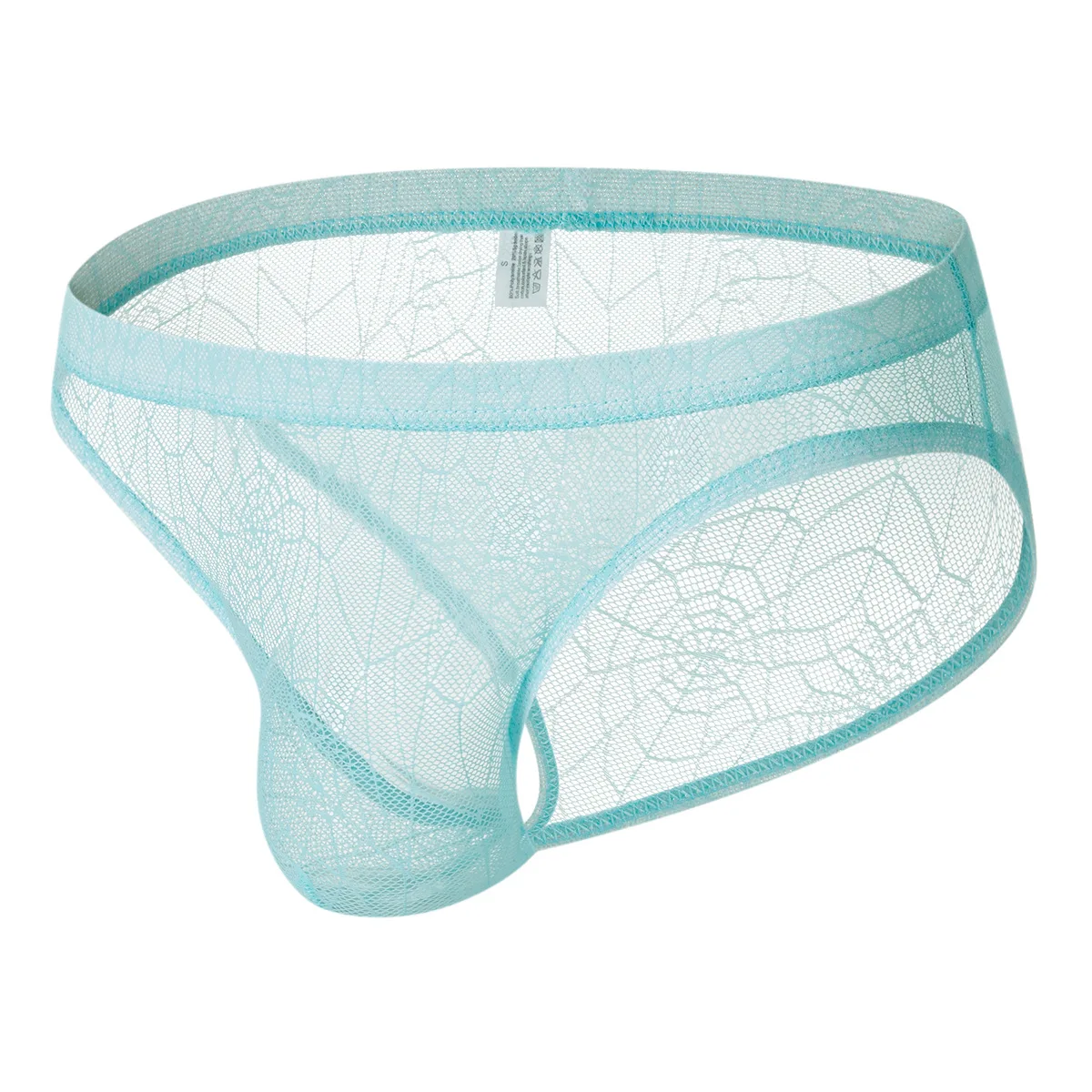 

2021 Brand Men's Sexy Men Underpants Men's Gay Small Boxers Comfortable Spide Web Design Thongs Male Underwear Panties