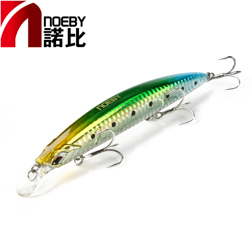 NOEBY NBL 9498 Minnow 80 мм 25 г плавающая 0 1 5 м искусственная рыболовная приманка Кривошип