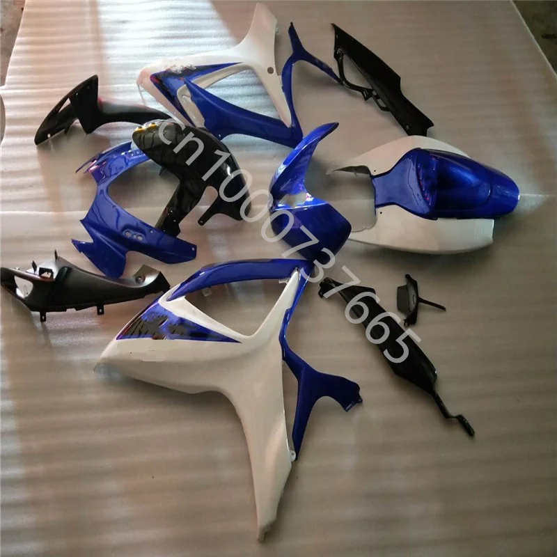 Синий белый черный мотоциклетный рандомный ABS Комплект для литья под давлением