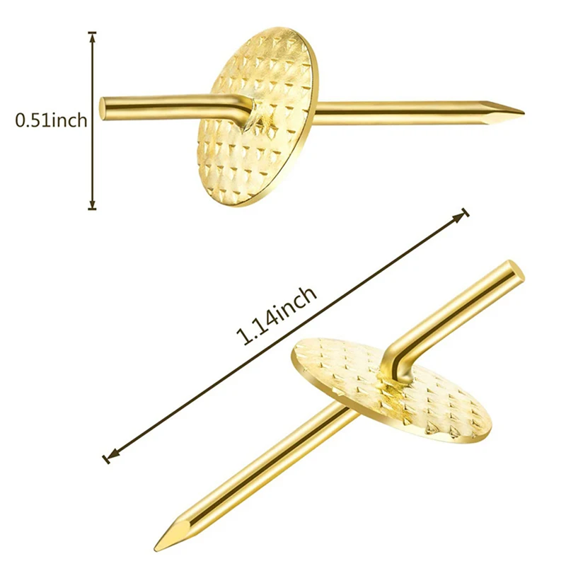 50 шт. металлическая картина Вешалки ногтей фоторамка висит настенные Крючки