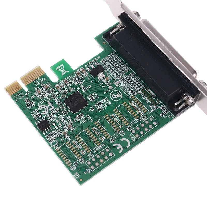 Параллельный Порты и разъёмы DB25 25Pin PCIE Riser Card принтер LPT на PCI-E Экспресс-конвертер