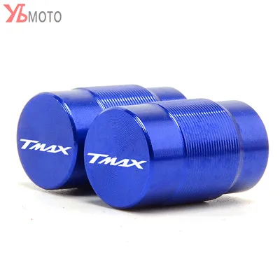 2PCS-Blue Для YAMAHA TMAX 530 500 T max 500 T-Max TMAX530 DX SX- Аксессуары для мотоциклов вентиль шины колеса колпак - Цвет: 2PCS-Blue