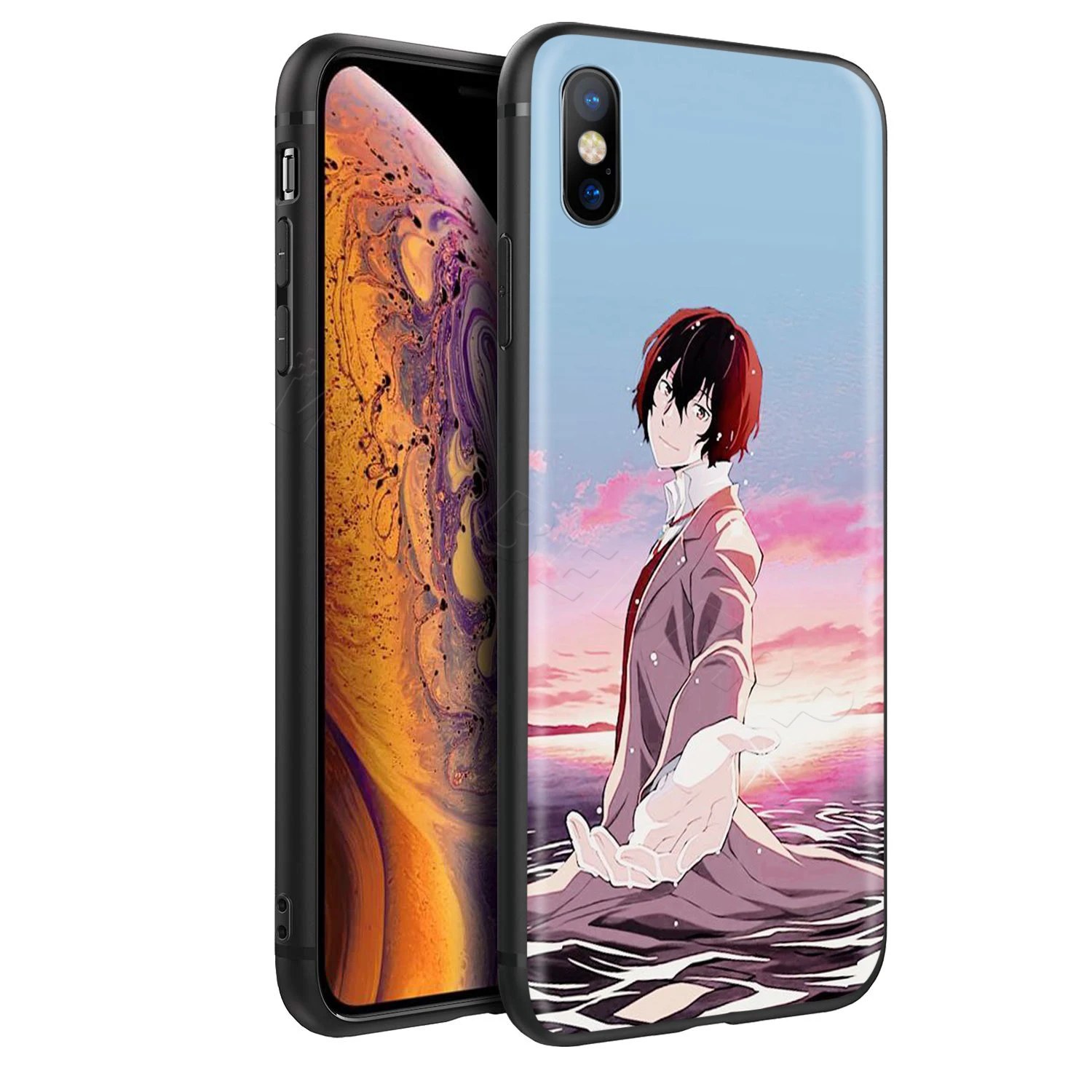 Чехол Webbedepp Bungou Stray Dogs Dazai Osamu для Apple iPhone 11 Pro XS Max XR X 8 7 6 6S Plus 5 5S SE