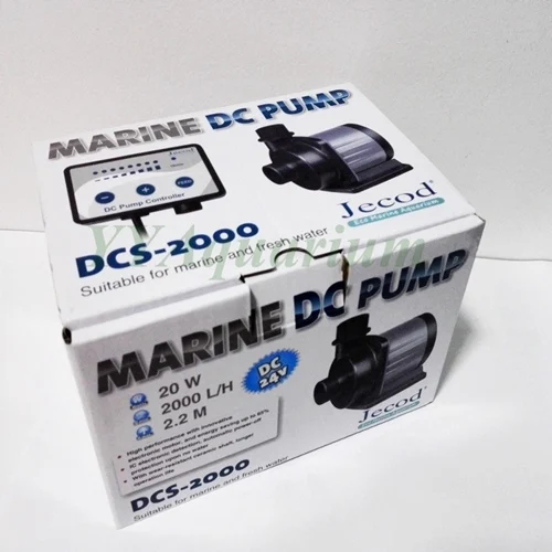 JEBAO Jecord DCS1200 DCS2000 DCS3000 погружной водяной насос с умным контроллером для рыбных морских крыльчаток, тихий насос 110-240 В - Цвет: DCS2000 2000LPH