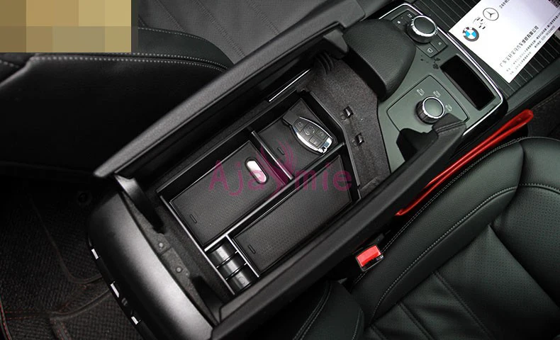 Аксессуары для Mercedes Benz GL GLE Class X166 W166 подлокотник коробка хранения Контейнер