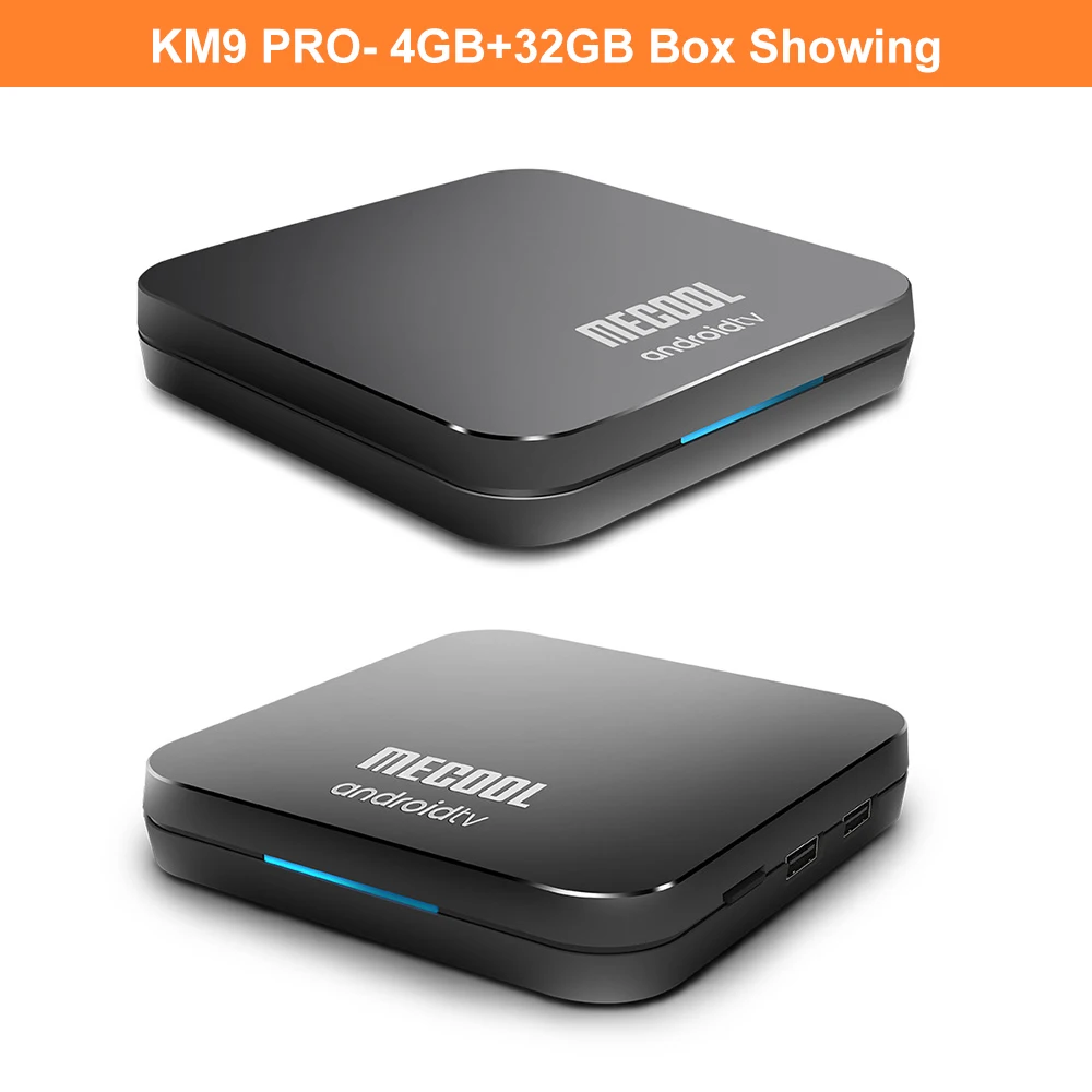 MECOOL KM9 PRO Android 9 0 4G 32G ТВ приставка Amlogic S905X2 4K 2 4G/5G двойной Wifi BT4.1 USB3.0 OTA обновленная
