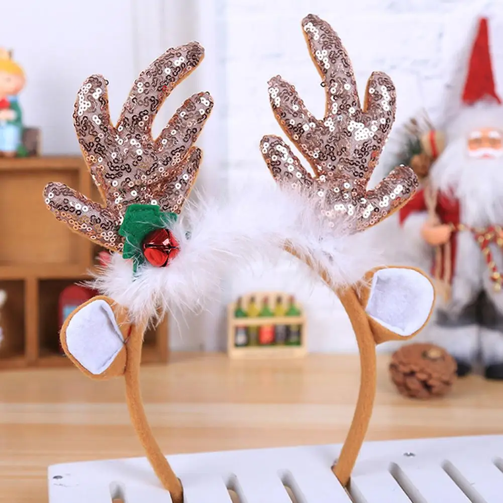 Рождественские украшения блестки снежинки большой в форме рога Рождественская