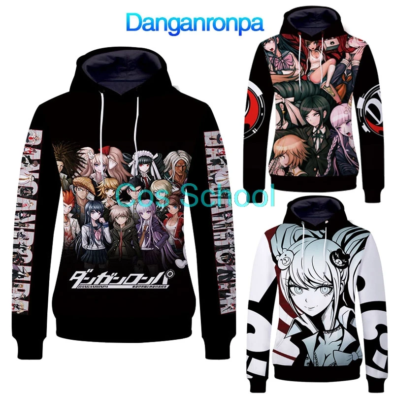 Школьные костюмы Danganronpa V3: толстовка с капюшоном для взрослых| |