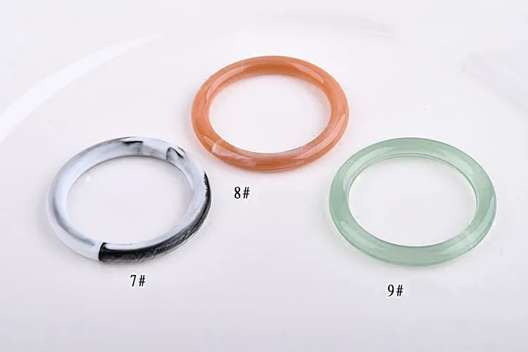 DIY Имитация бирюзового нефрита ювелирные аксессуары небольшой круг отверстие