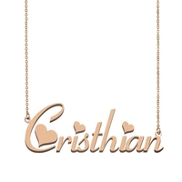 cristhian name necklace custom name necklace for women girls best friends birthday wedding christmas mother days gift