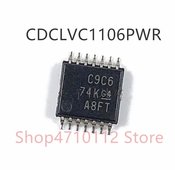 

Free Shipping 10PCS/LOT NEW CDCLVC1106PWR CDCLVC1106PW CDCLVC1106 MARKING C9C6 TSSOP-14