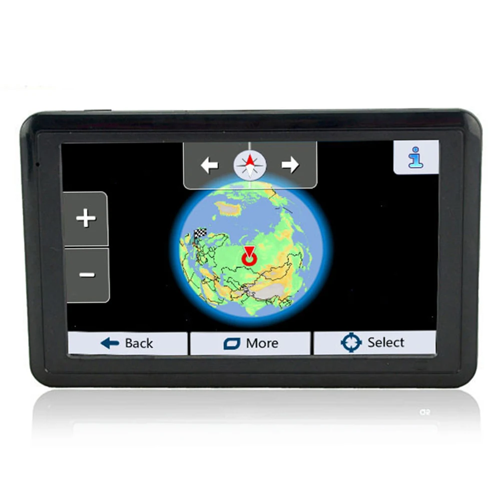VODOOL 5 дюймов 4 Гб TFT сенсорный экран HD GPS устройства карты портативный