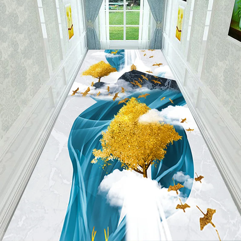 Роскошный ковер для прихожей с 3D принтом мягкий фланелевый детской комнаты